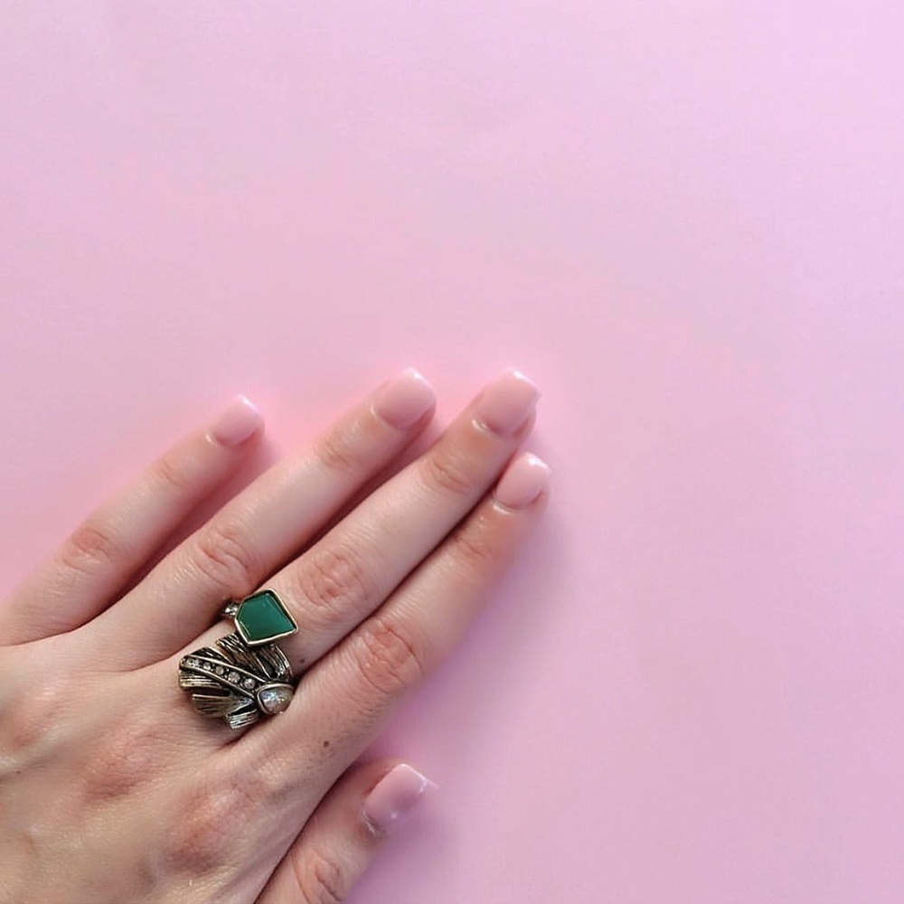 Emerald Fashion Ring.